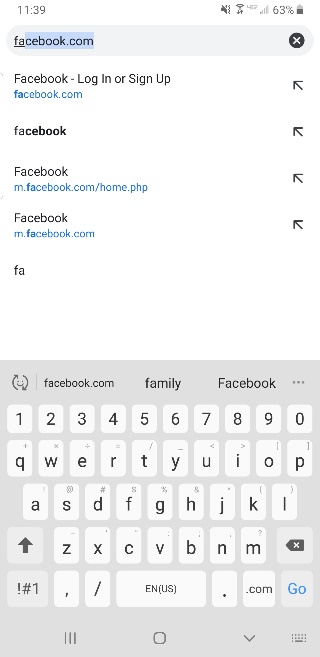 Cómo acceder a la versión de escritorio de Facebook en Android 2