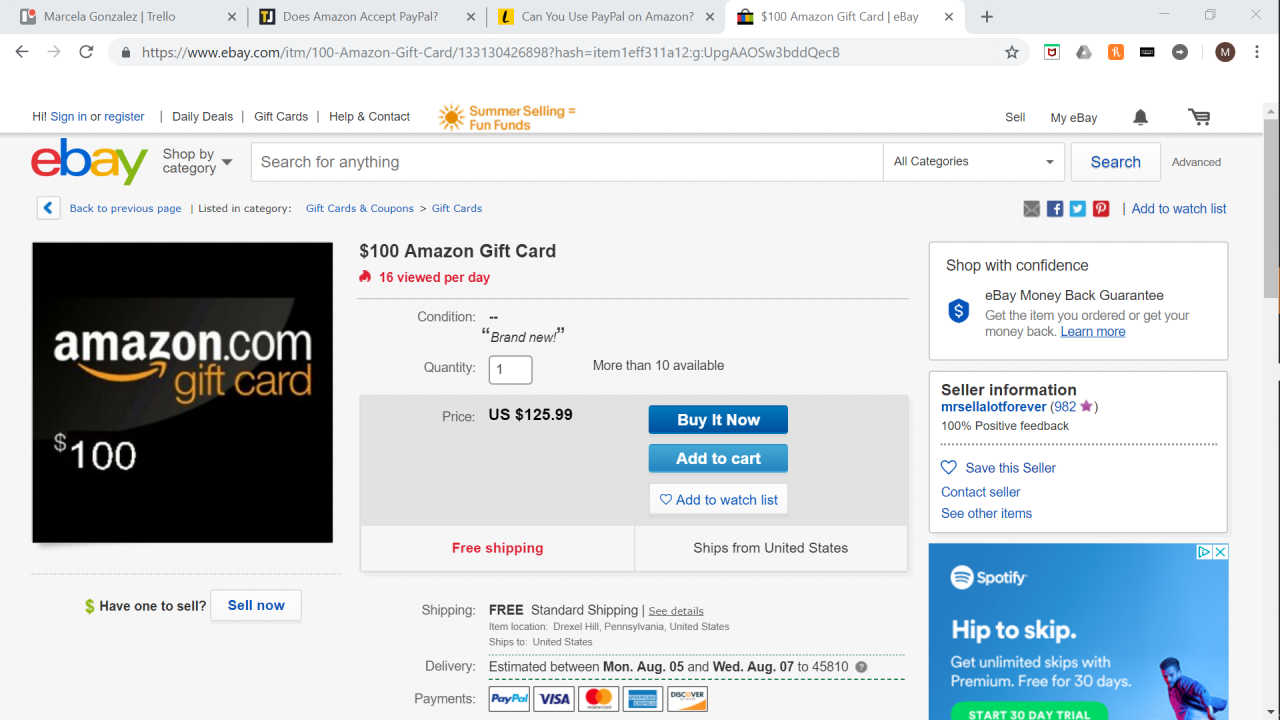 ¿Puede utilizar PayPal para realizar pagos en Amazon? 4