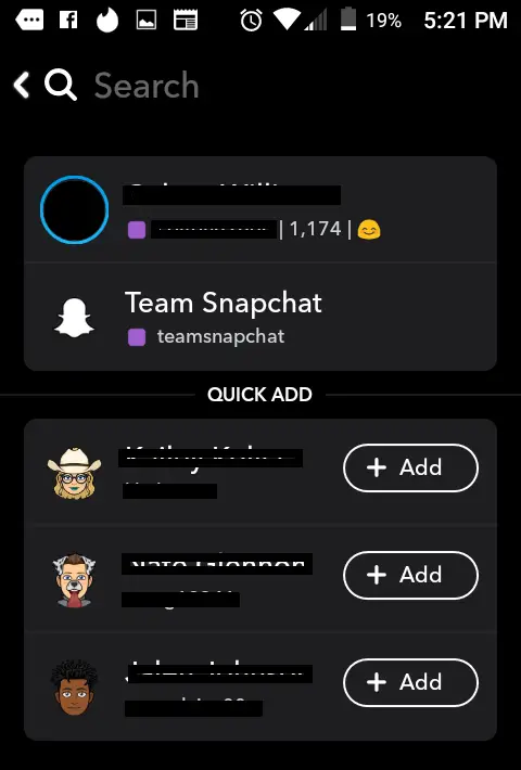 ¿Qué significa "Quick Add" en Snapchat? 5