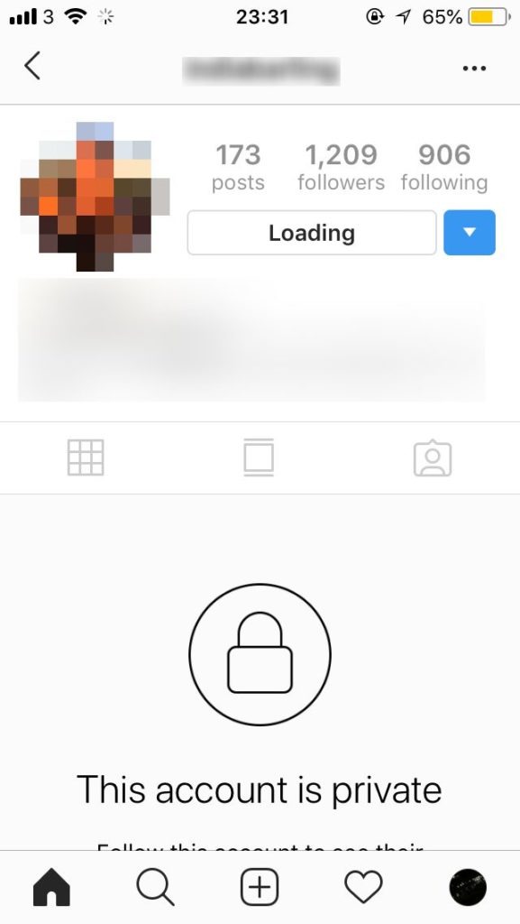 Cómo seguir una cuenta privada en el Instagram sin solicitarlo 1