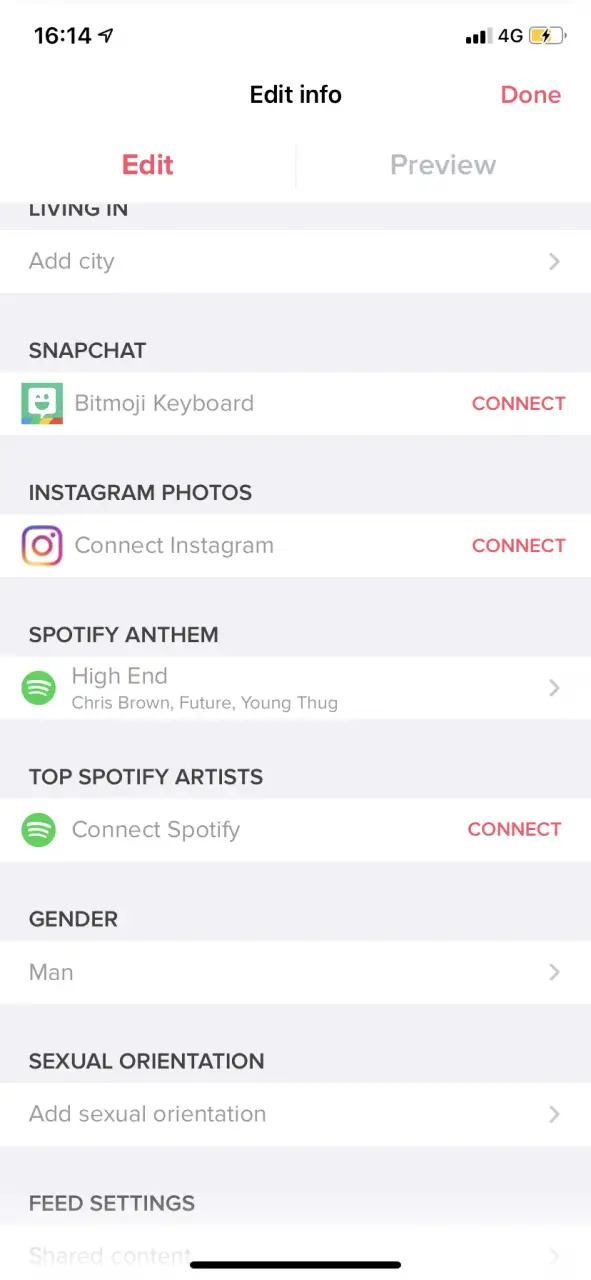 Cómo conectar Spotify con Tinder 3