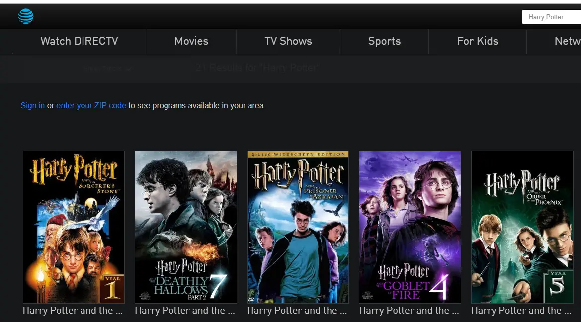 7 mejores lugares para ver películas de Harry Potter en línea 4