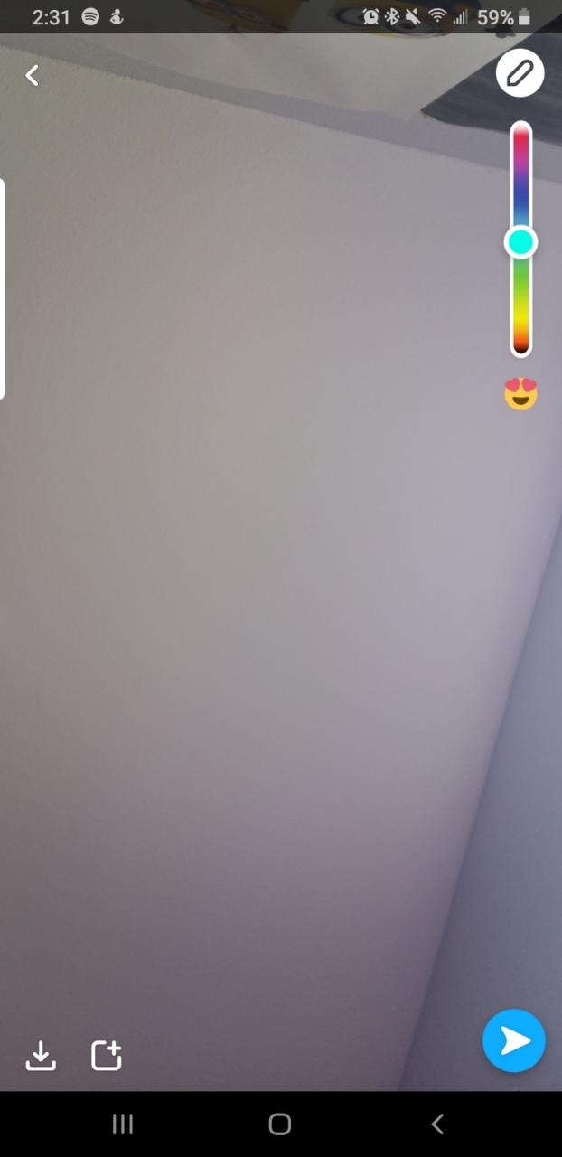 Cómo conseguir más colores en Snapchat 3