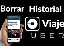 Cómo borrar el historial de viajes en Uber 7