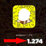 ¿Qué significan los números en Snapchat?