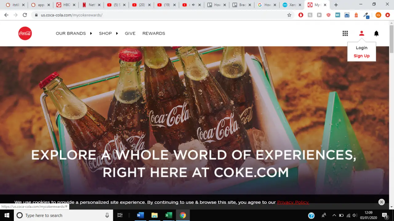 Cómo redimir mis códigos de recompensa de la Coca-Cola 1