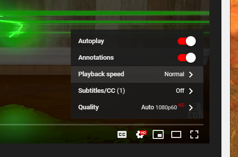 Cómo acelerar o ralentizar los vídeos de YouTube 3