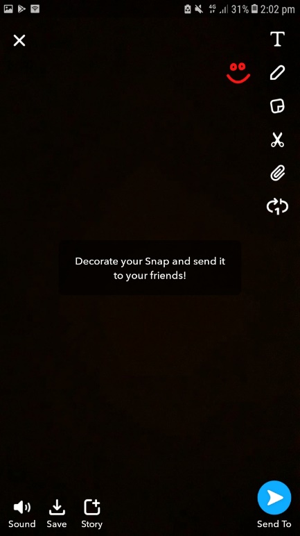 Cómo añadir música a los vídeos de Snapchat 4
