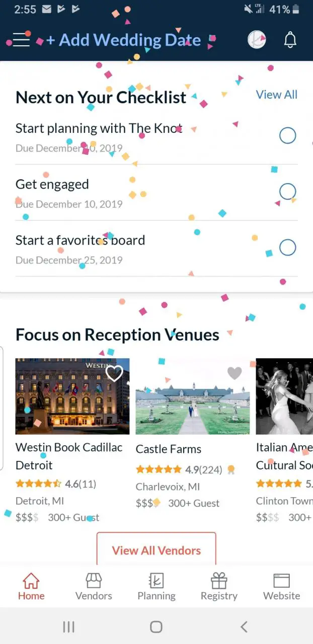 7 mejores aplicaciones de planificación de bodas de 2020 1