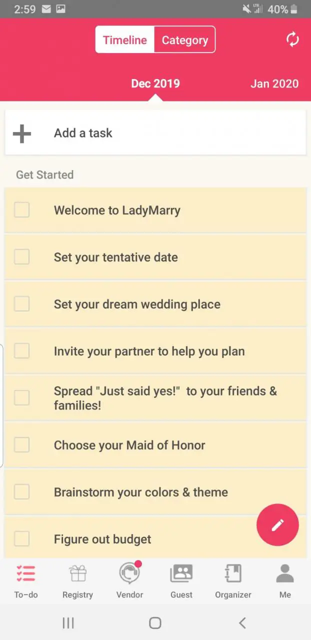 7 mejores aplicaciones de planificación de bodas de 2020 4