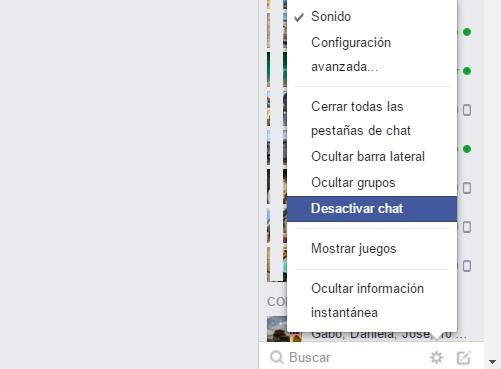 Cómo desactivar el chat en Facebook 16