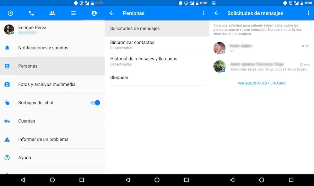 Cómo encontrar mensajes ocultos de Facebook 34