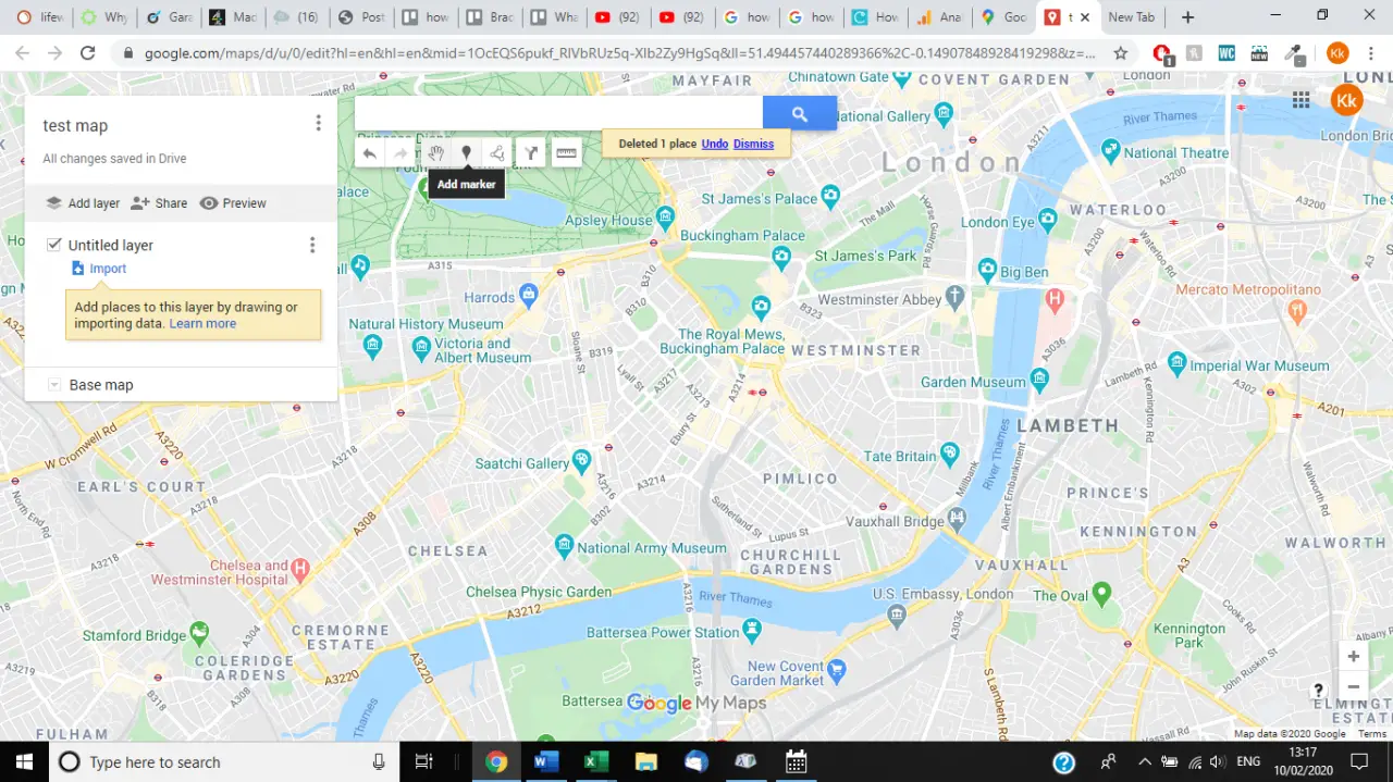Cómo marcar múltiples lugares en Google Maps 6