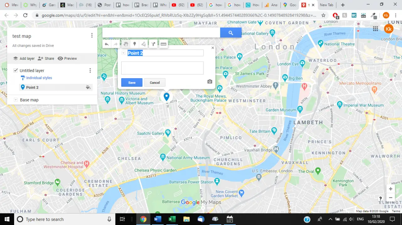 Cómo marcar múltiples lugares en Google Maps 7