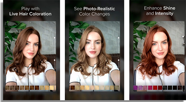 5 mejores aplicaciones para cambiar el color del pelo en la foto 22