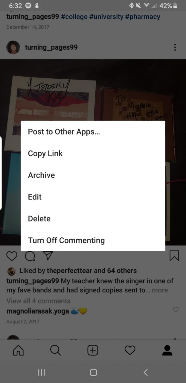 Cómo restablecer la cuenta de Instagram 1