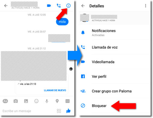 Cómo bloquear las llamadas de Facebook Messenger 25