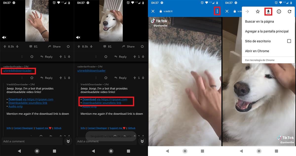 Cómo descargar videos de Reddit 39
