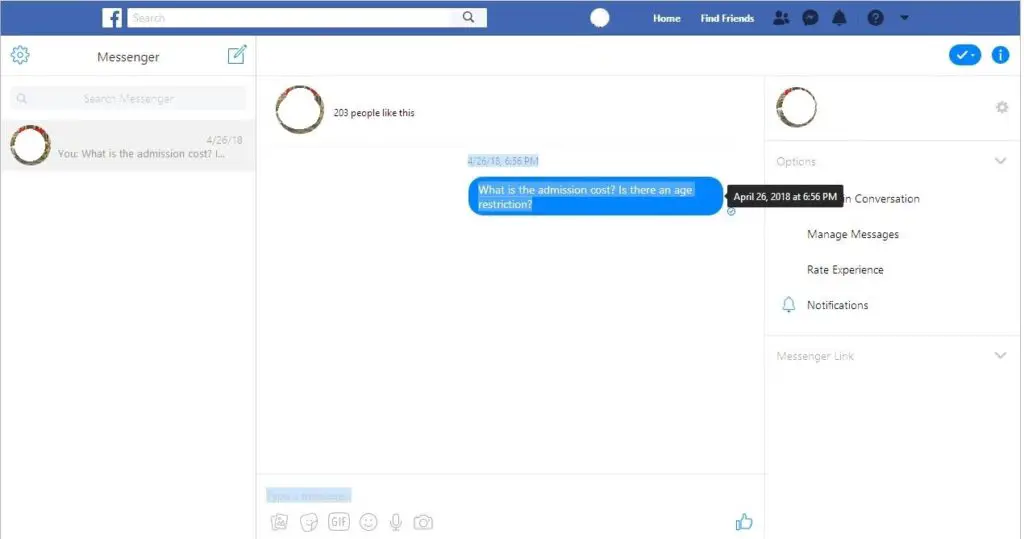 Cómo hacer una copia de seguridad de las conversaciones de Facebook Messenger 7