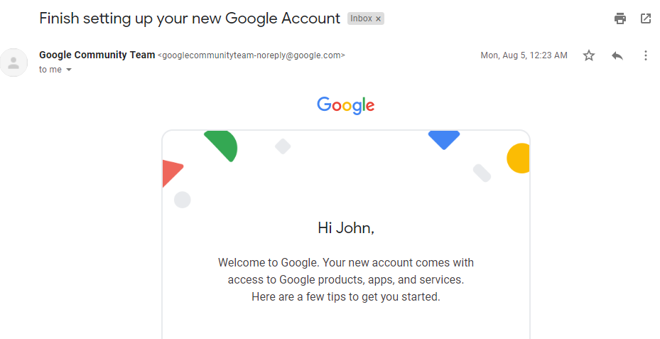 Cómo averiguar la fecha de creación de tu cuenta de Gmail 6