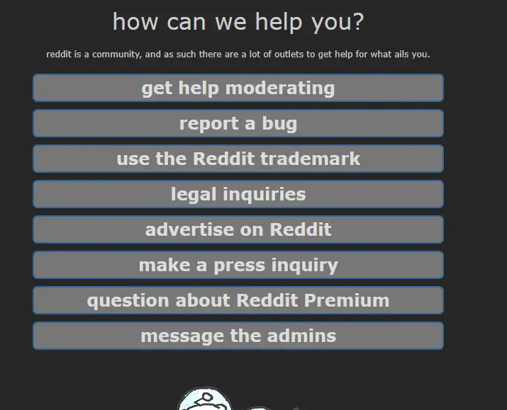 Cómo informar de Subreddit Reddit 1