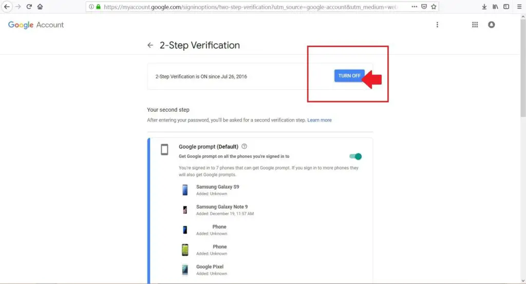 Cómo eliminar el número de teléfono de la cuenta de Google 5