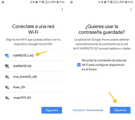 Cómo conectar Google Home Mini sin Wi-Fi 3