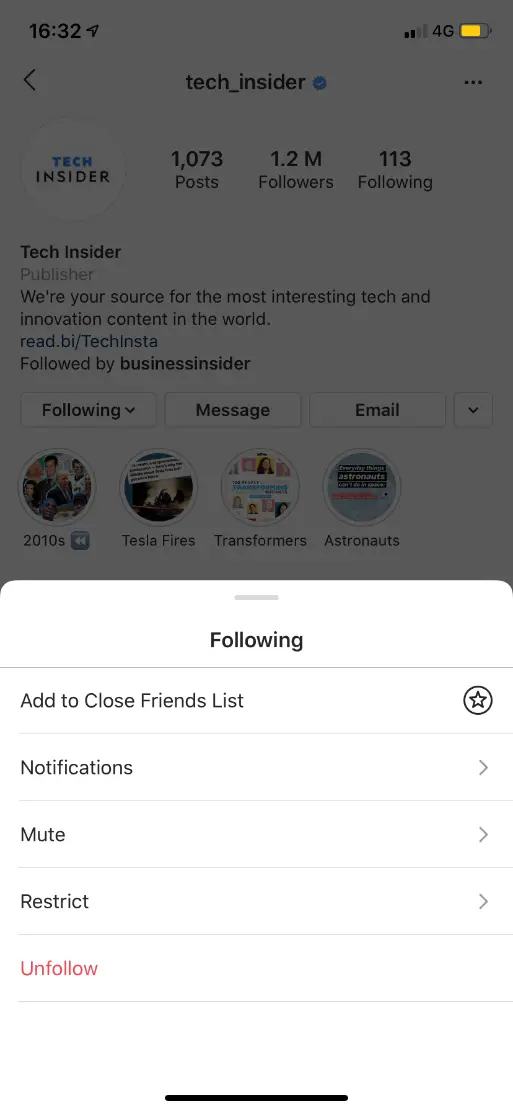 Cómo activar la notificación de la historia en Instagram 3