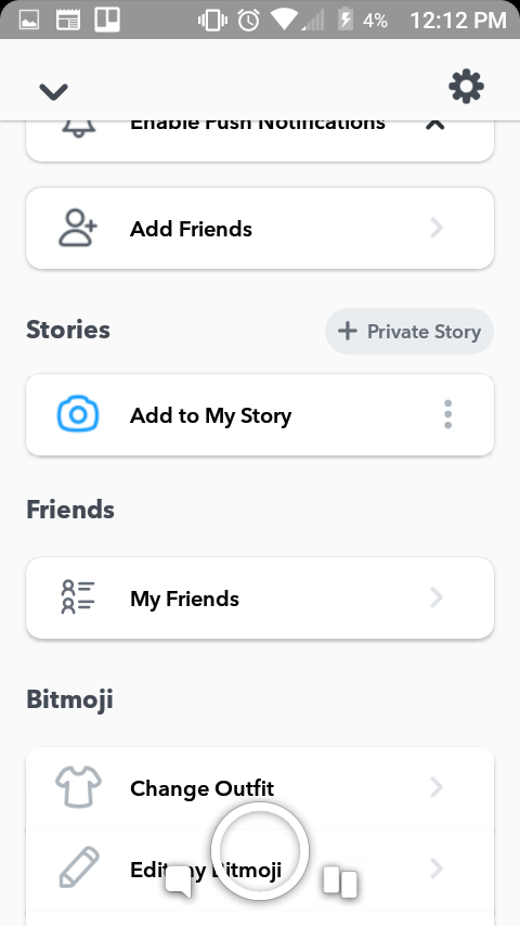 Cómo hacer una historia privada de Snapchat 2