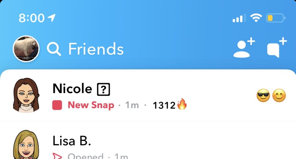 La racha más larga de Snapchat 2020 10