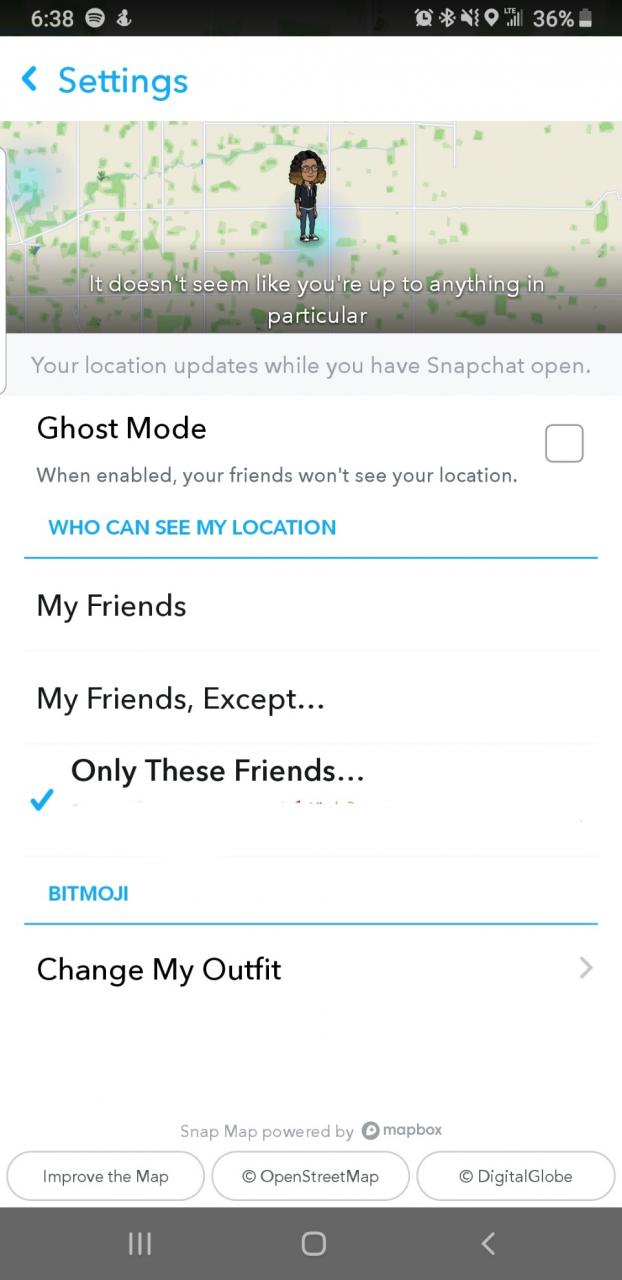 Cómo usar los mapas de Snapchat 4