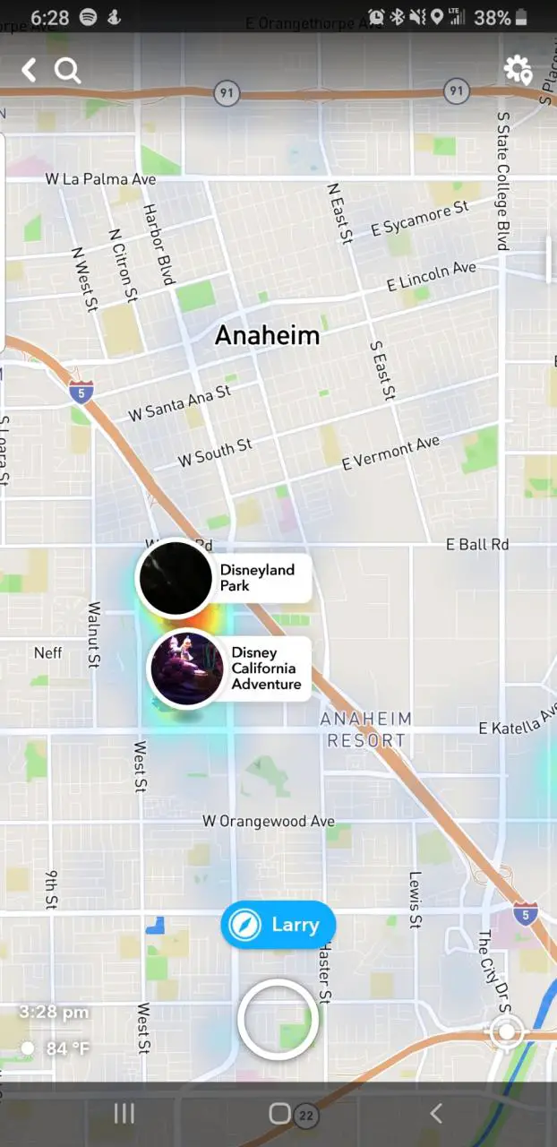 Cómo usar los mapas de Snapchat 2