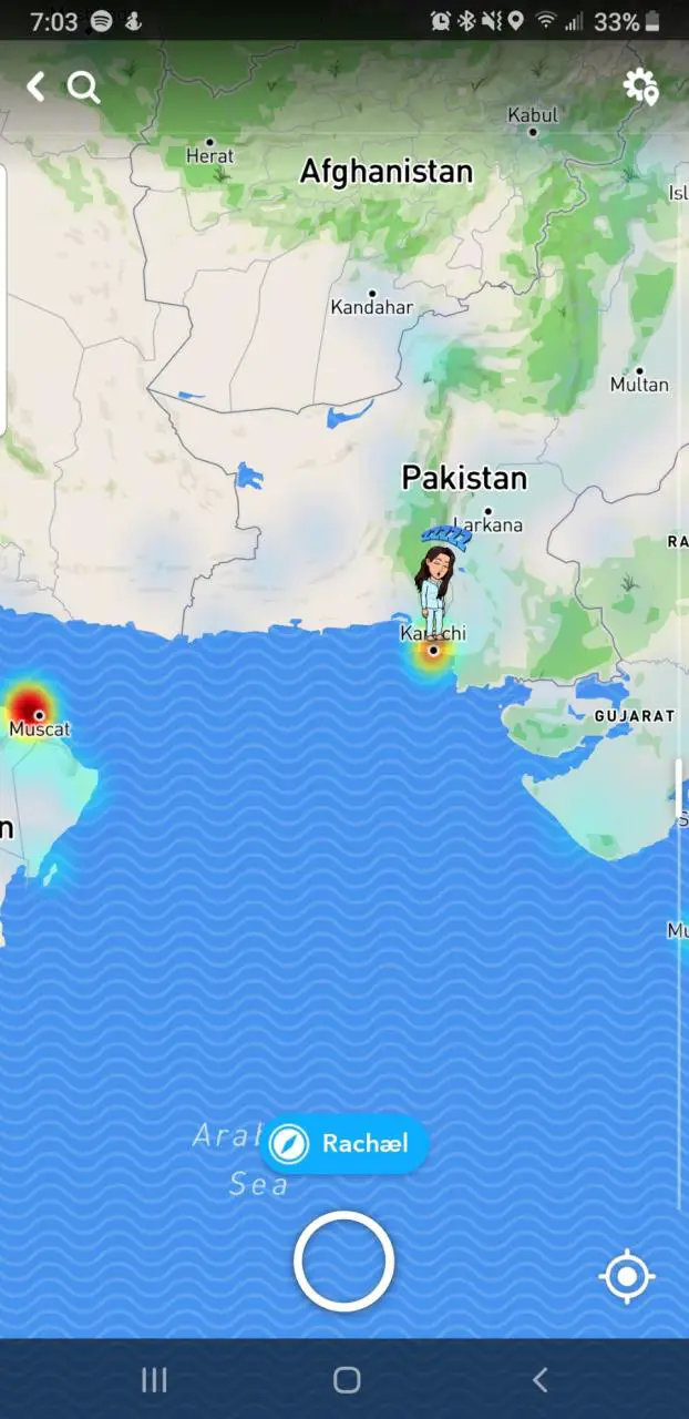 Cómo usar los mapas de Snapchat 3