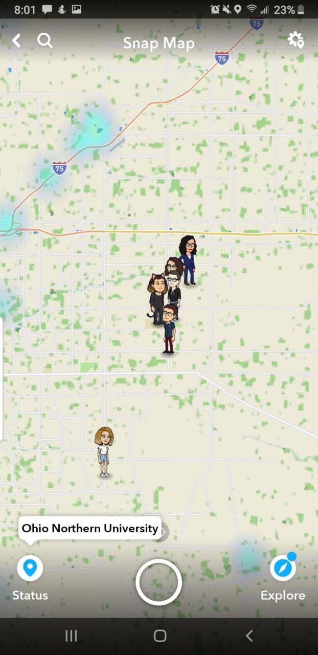 Cómo encontrar a un amigo en los mapas de Snapchat 2