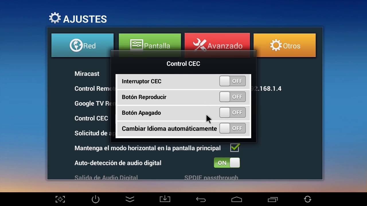 Cómo configurar la caja de TV de Android 8