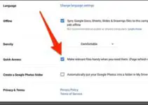 Cómo eliminar el acceso rápido de Google Drive 5