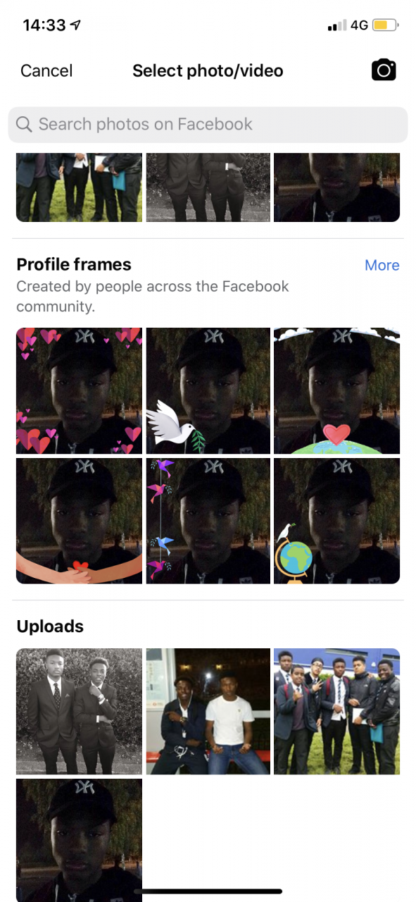 Cómo cambiar la foto del perfil en el Messenger 5