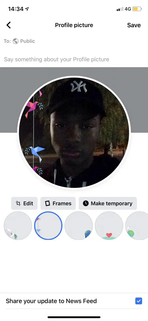 Cómo cambiar la foto del perfil en el Messenger 6