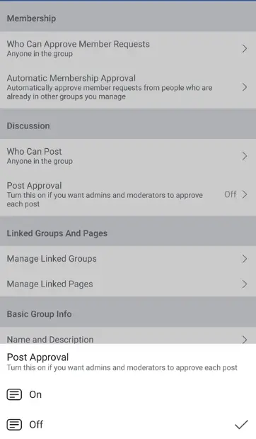 ¿Qué son los roles de administración de los grupos de Facebook? 1
