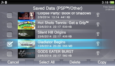 Cómo instalar los archivos de los juegos ISO de PSP en PS Vita 5