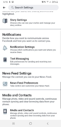 Cómo cambiar el sonido de la notificación de Facebook en Android 3