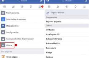 Blog sobre tecnología, trucos y consejos 83 Cómo cambiar el idioma de Facebook para piratear