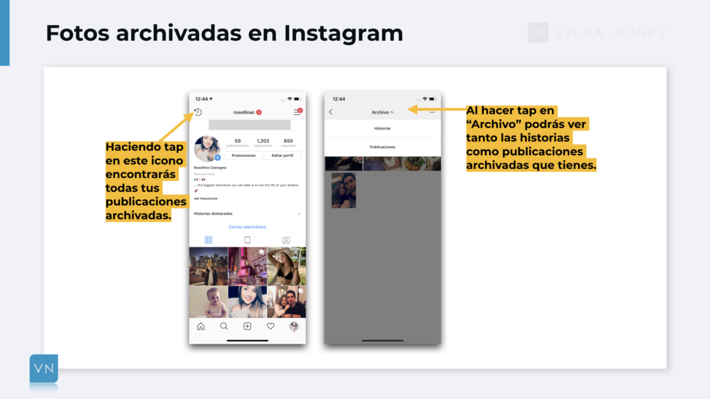 Como Desarchivar Una Foto En Insta