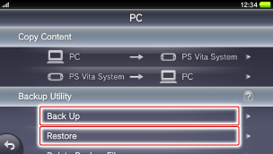 Cómo hacer una copia de seguridad de los datos de PS Vita en el PC 1