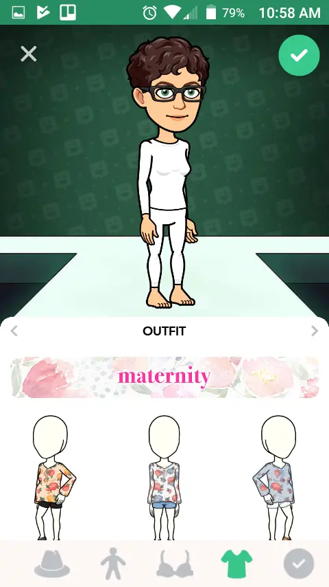 Cómo hacer un Bitmoji embarazada en Snapchat 6