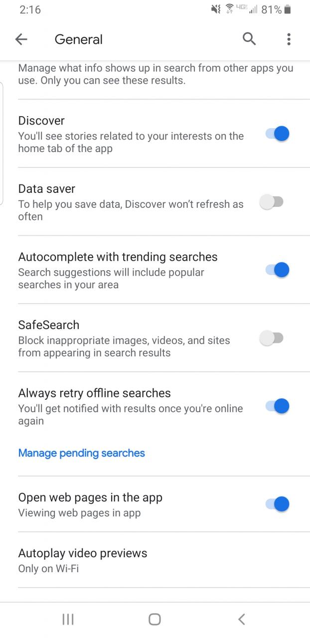 Cómo desactivar Google SafeSearch 5