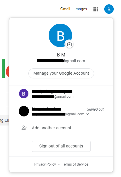 Cómo administrar varias cuentas de Google 1
