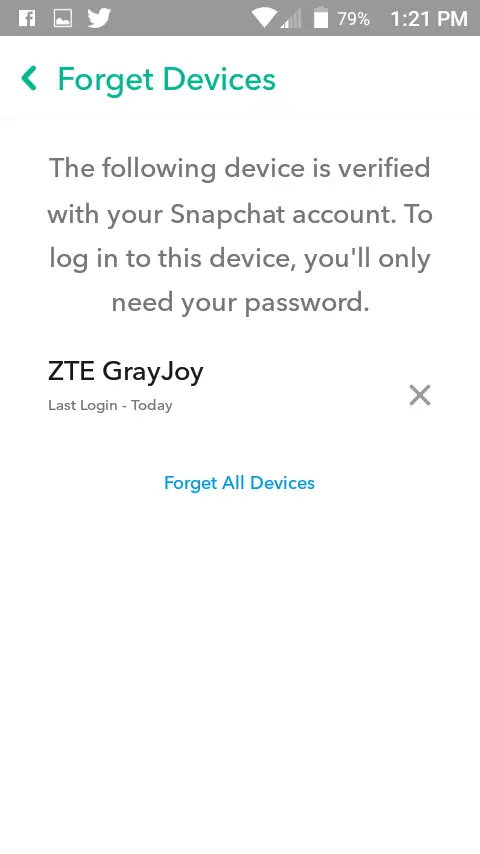 Cómo eliminar la cuenta de Snapchat 9