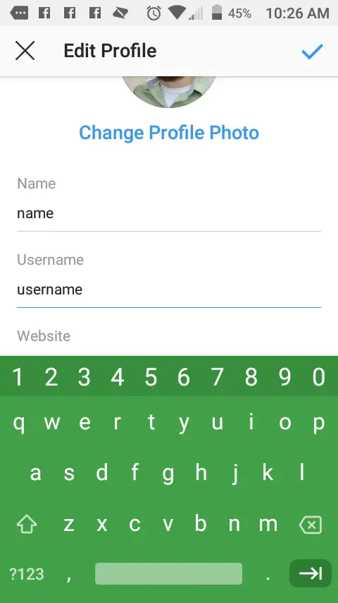 Cómo cambiar el nombre de usuario de Instagram 3