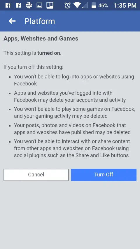 Cómo desactivar las notificaciones de los juegos en Facebook 8